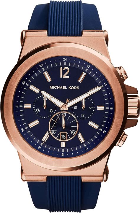 reloj michael kors hombre mk 5550 color azul|Amazon.com: Michael Kors .